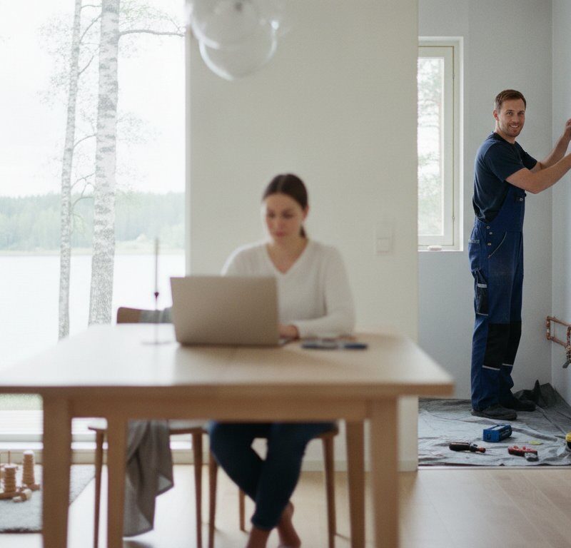Putkiremontti asuessa: Opas sujuvaan arkeen remontin keskellä